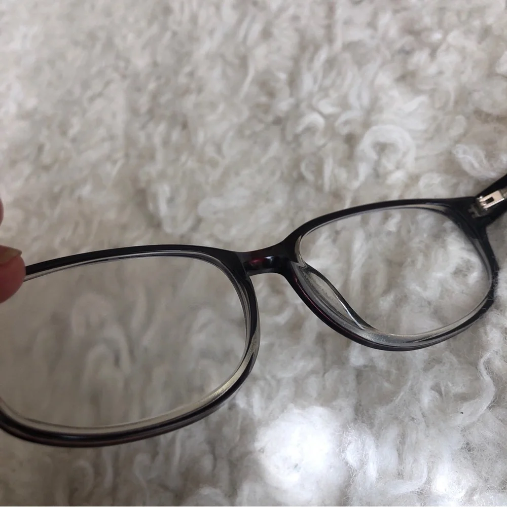 Brown Acetate Oval Eyeglasses Frames only WMFM5198 53-16-145 - Picture 6 of 8